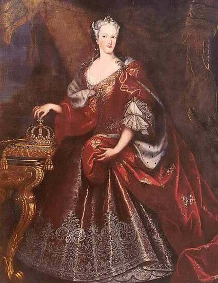 Portrait of elisabeth-Therese de Lorraine